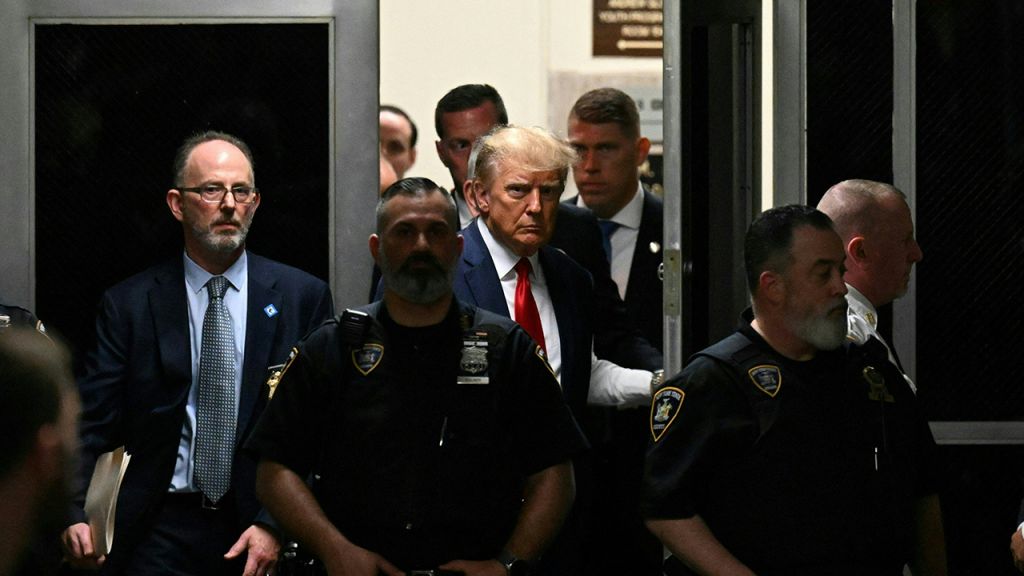 Former President Donald Trump faces charges