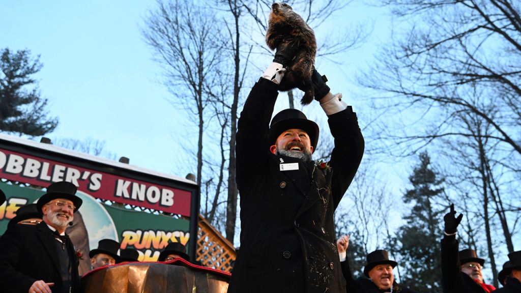 Photos: Groundhog Day icon Punxsutawney Phil delivers 2022 prediction