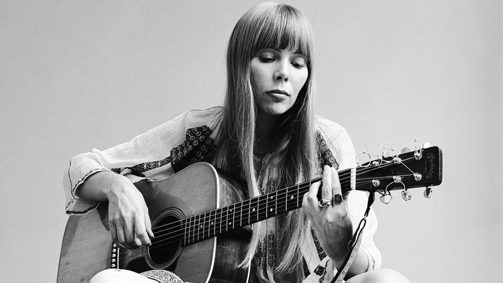 Joni Mitchell through the years