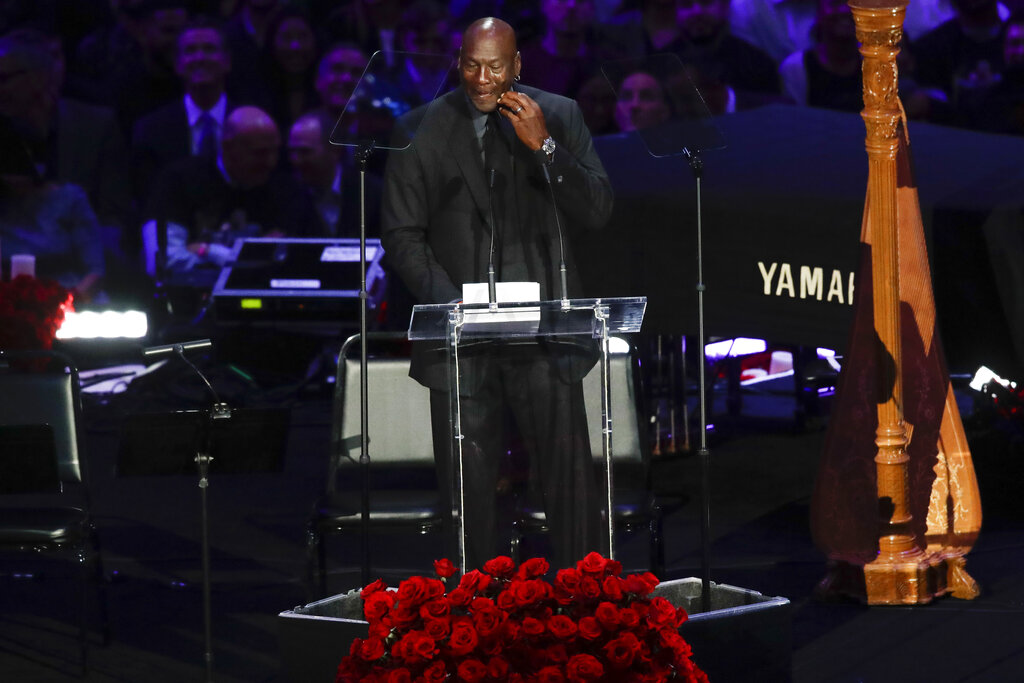 Photos: Remembering Kobe and Gianna Bryant at Staples Center memorial ceremony