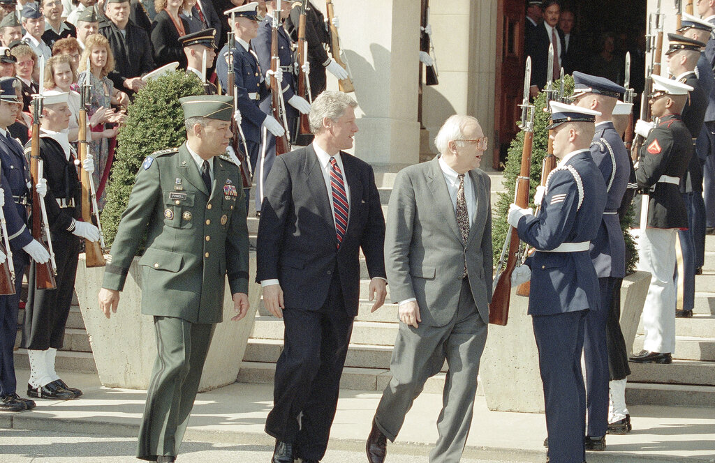 Gen. Colin Powell through the years
