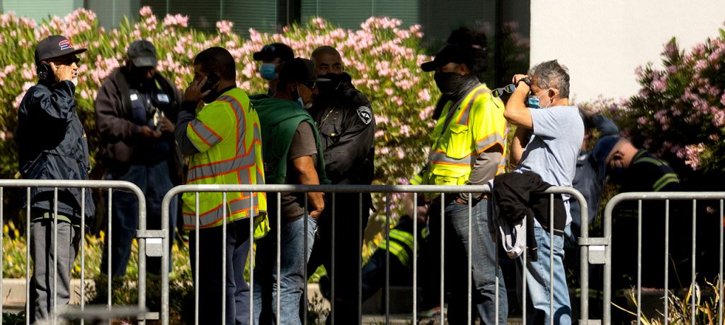 Photos: 9 people, including suspected gunman, dead in San Jose railyard shooting
