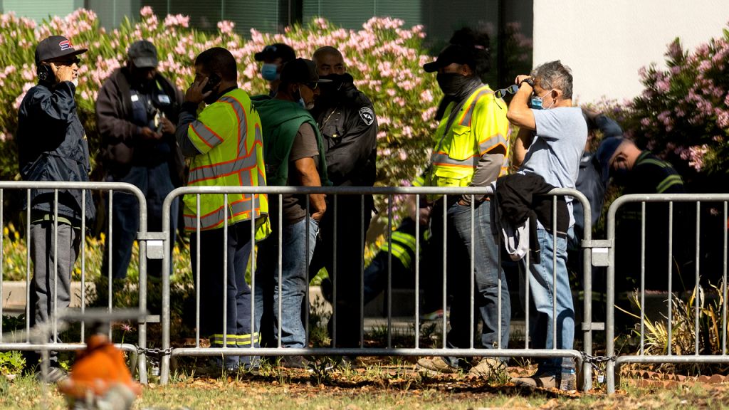 Photos: 9 people, including suspected gunman, dead in San Jose railyard shooting