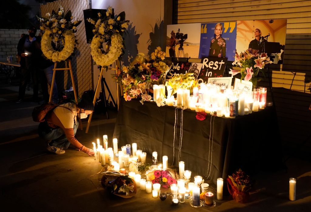 Photos: Halyna Hutchins, cinematographer killed on 'Rust' set, mourned at candlelight vigil