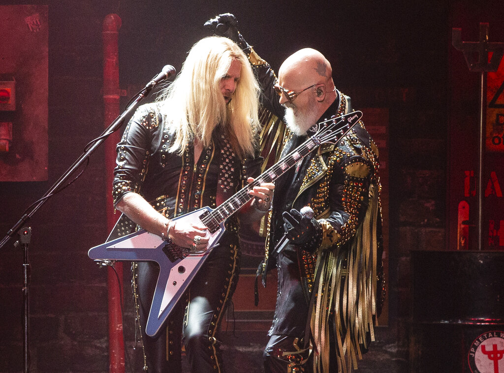 Richie Faulkner, Rob Halford of the band Judas Priest