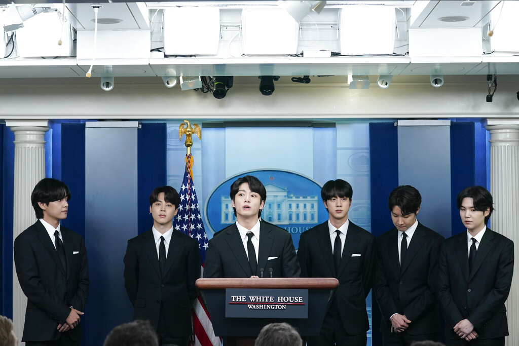 BTS in the White House