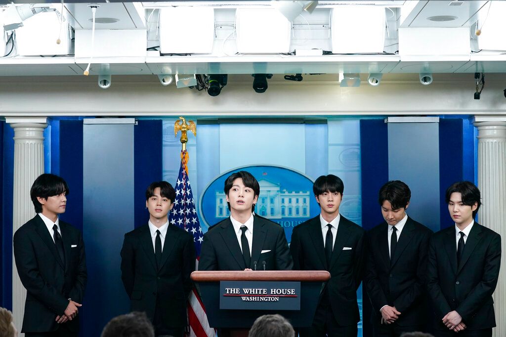 BTS in the White House