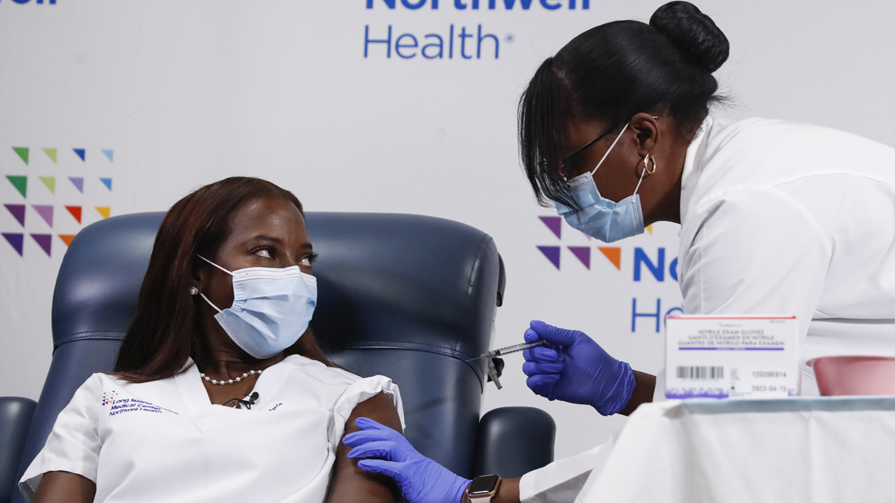 Photos: First Americans vaccinated against COVID-19 receive second dose