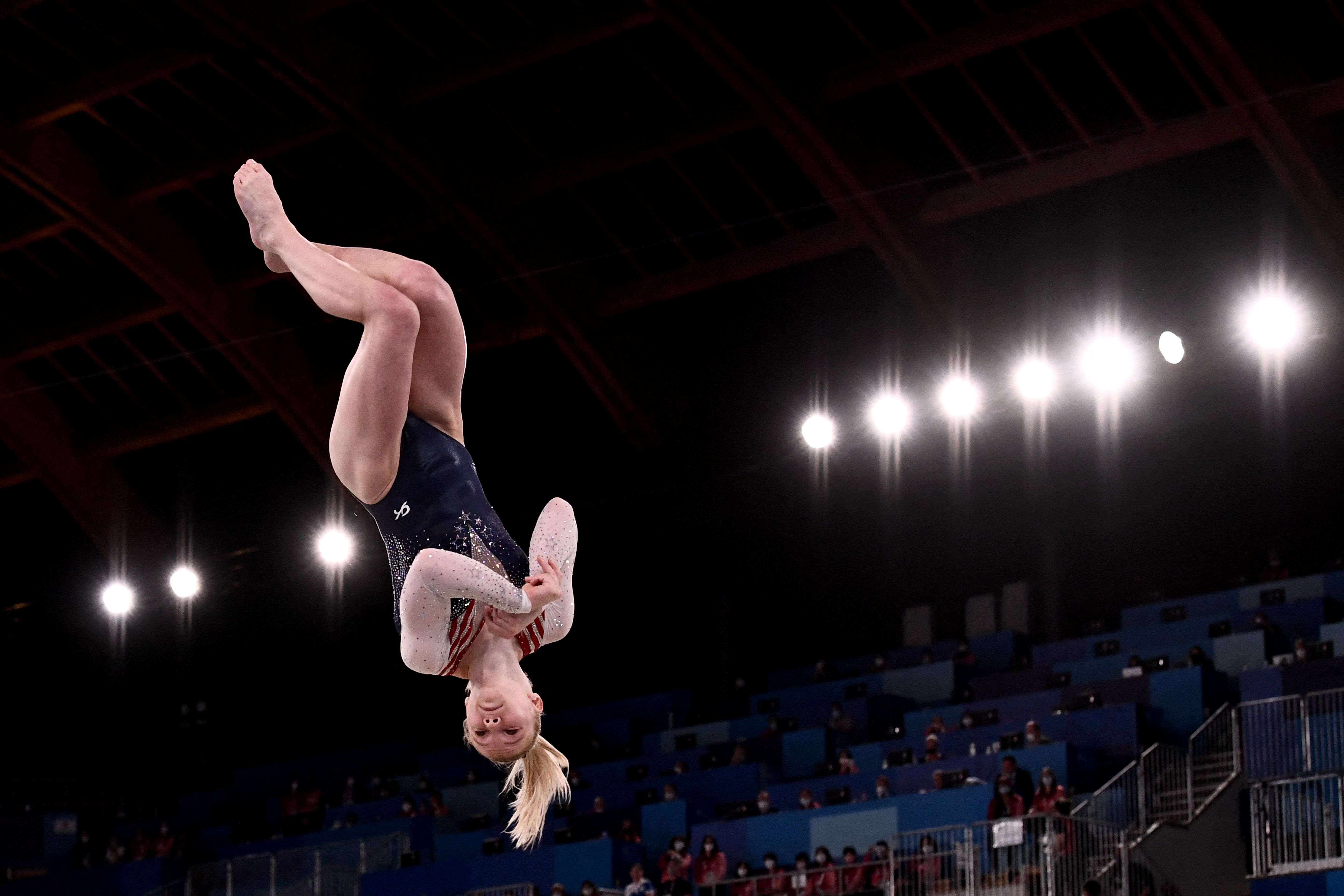 Photos: Jade Carey wins gold in floor exercise final at Tokyo Olympics