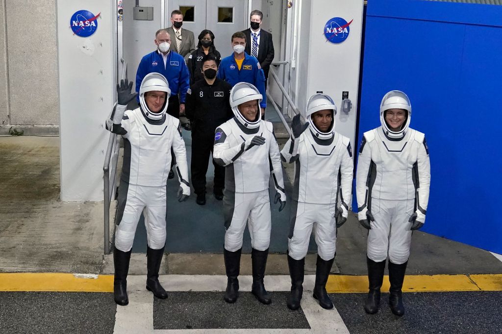 Photos: SpaceX launches Crew-3 astronauts for NASA