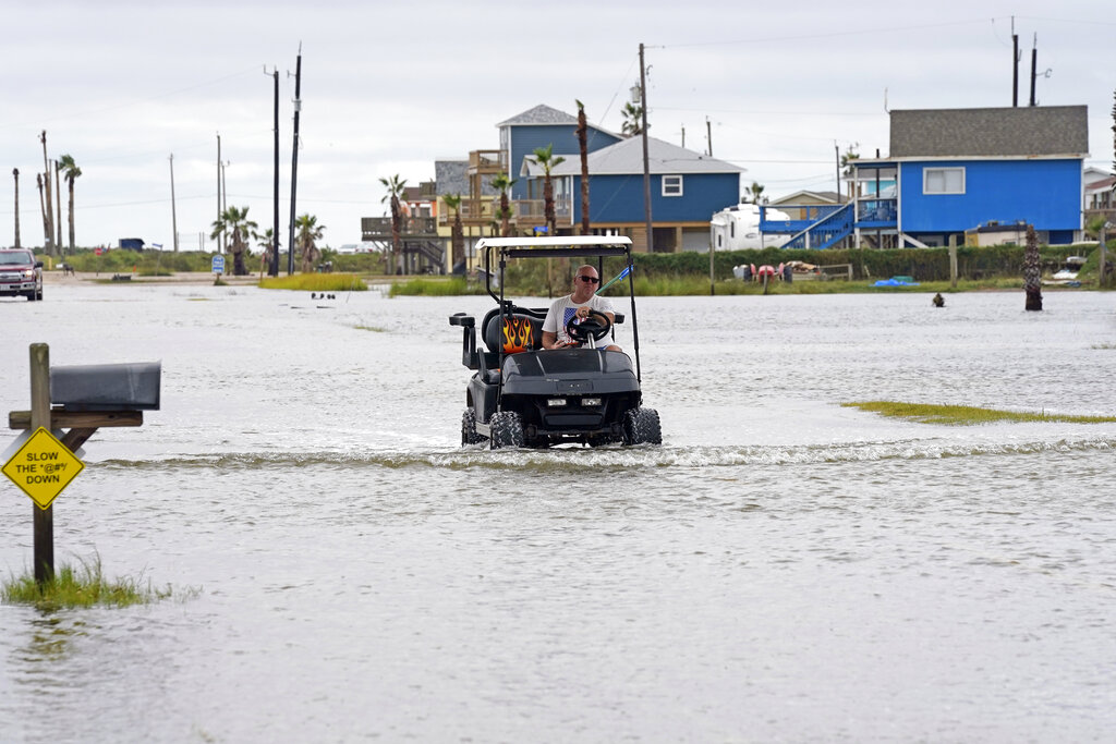 Tropical Storm Nicholas aftermath