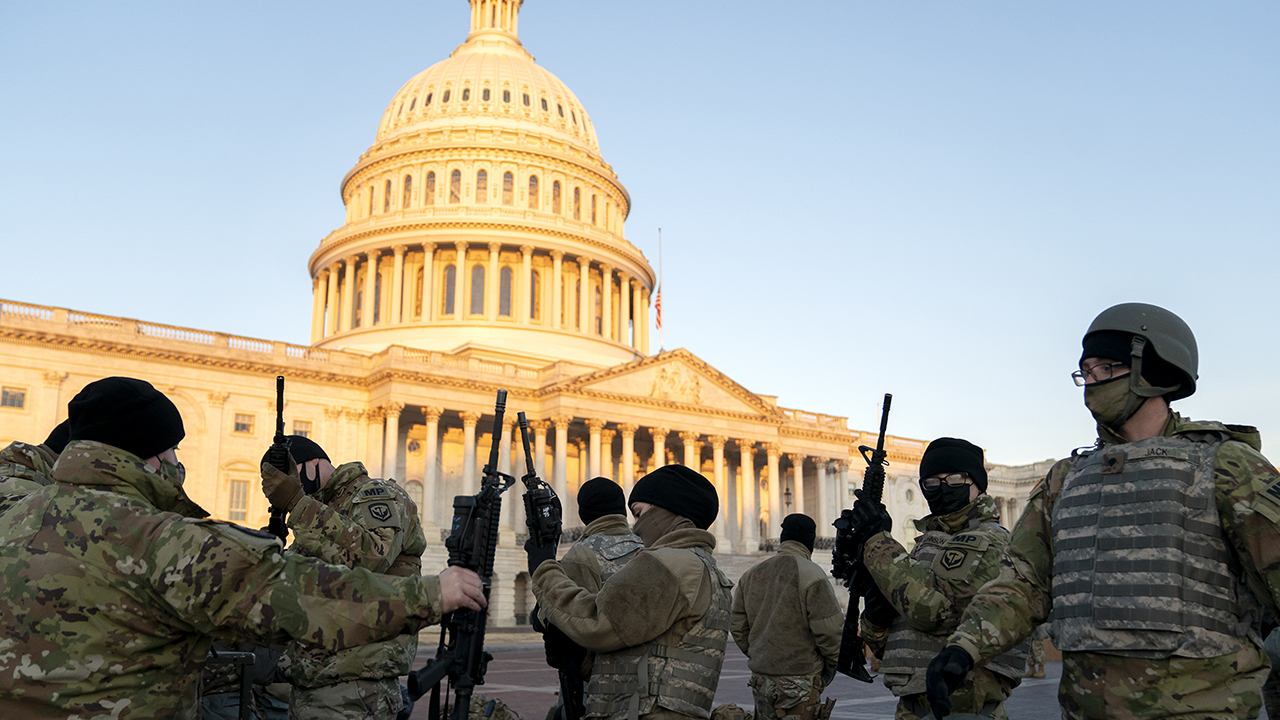 National Guard troops gather, reinforce security in US Capitol