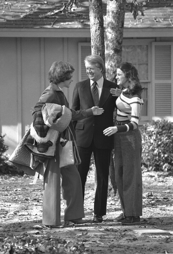 Jimmy Carter and his family