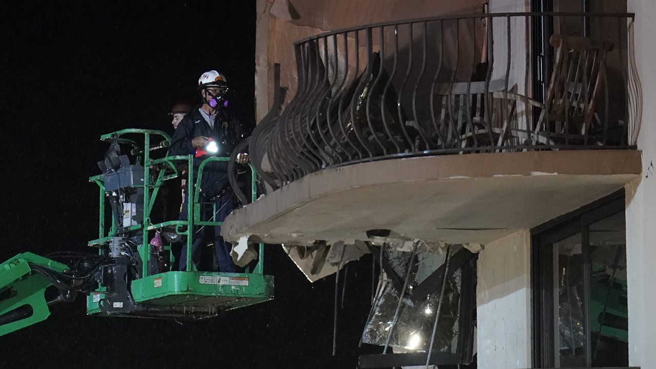 Photos: Search, rescue efforts continue after Surfside, Florida, condo collapse
