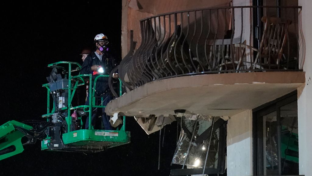 Photos: Search, rescue efforts continue after Surfside, Florida, condo collapse