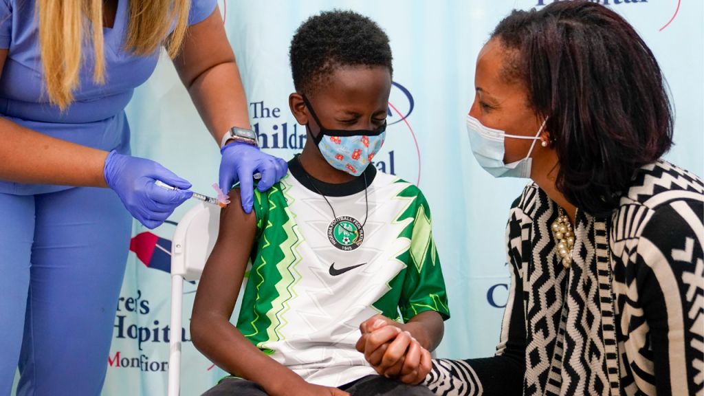 Photos: Elementary-age kids get their first COVID-19 vaccine shots