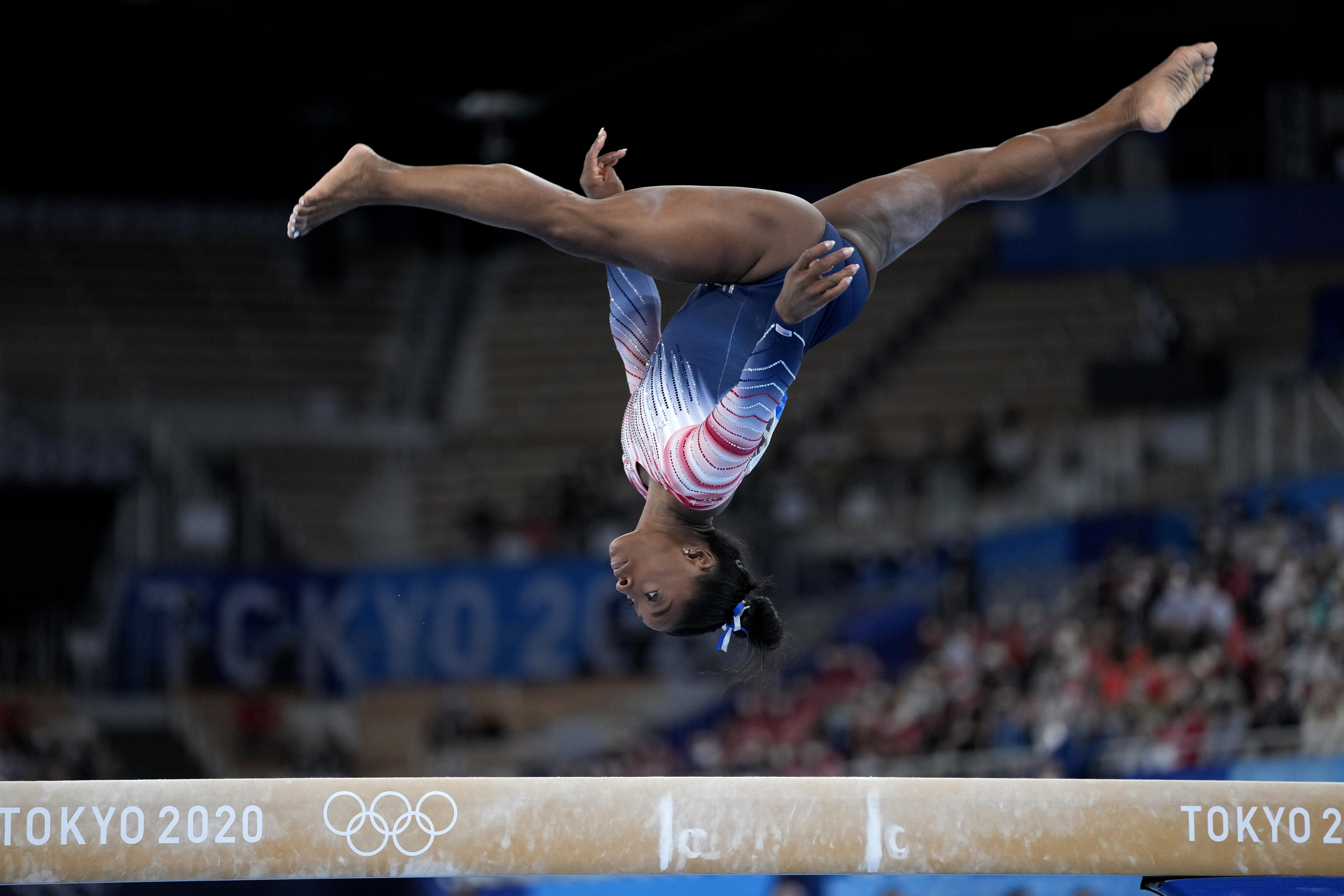 Photos: Simone Biles wins bronze in Olympic balance beam final