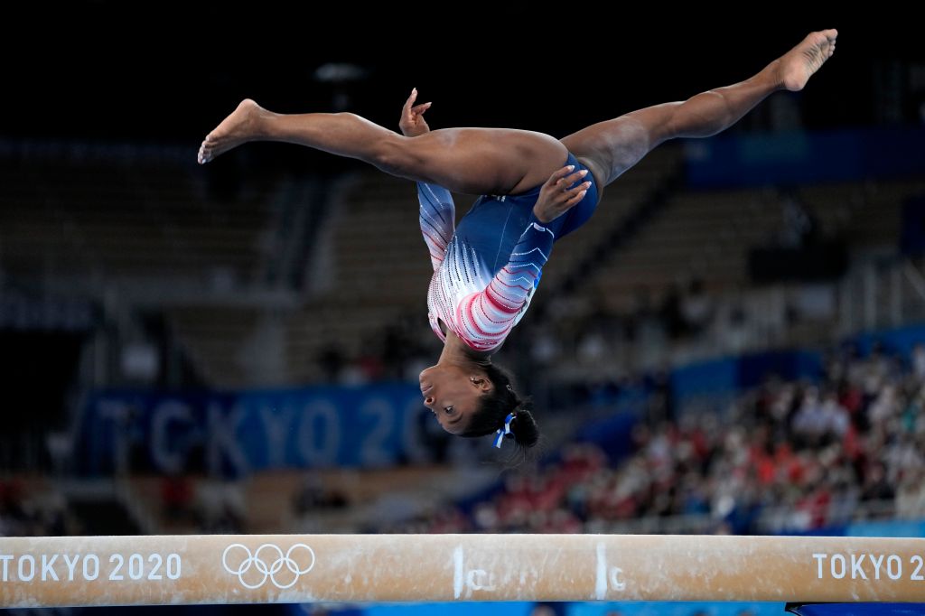 Photos: Simone Biles wins bronze in Olympic balance beam final