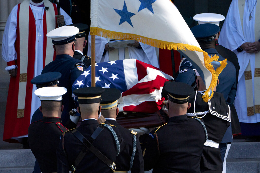 Gen. Colin Powell funeral