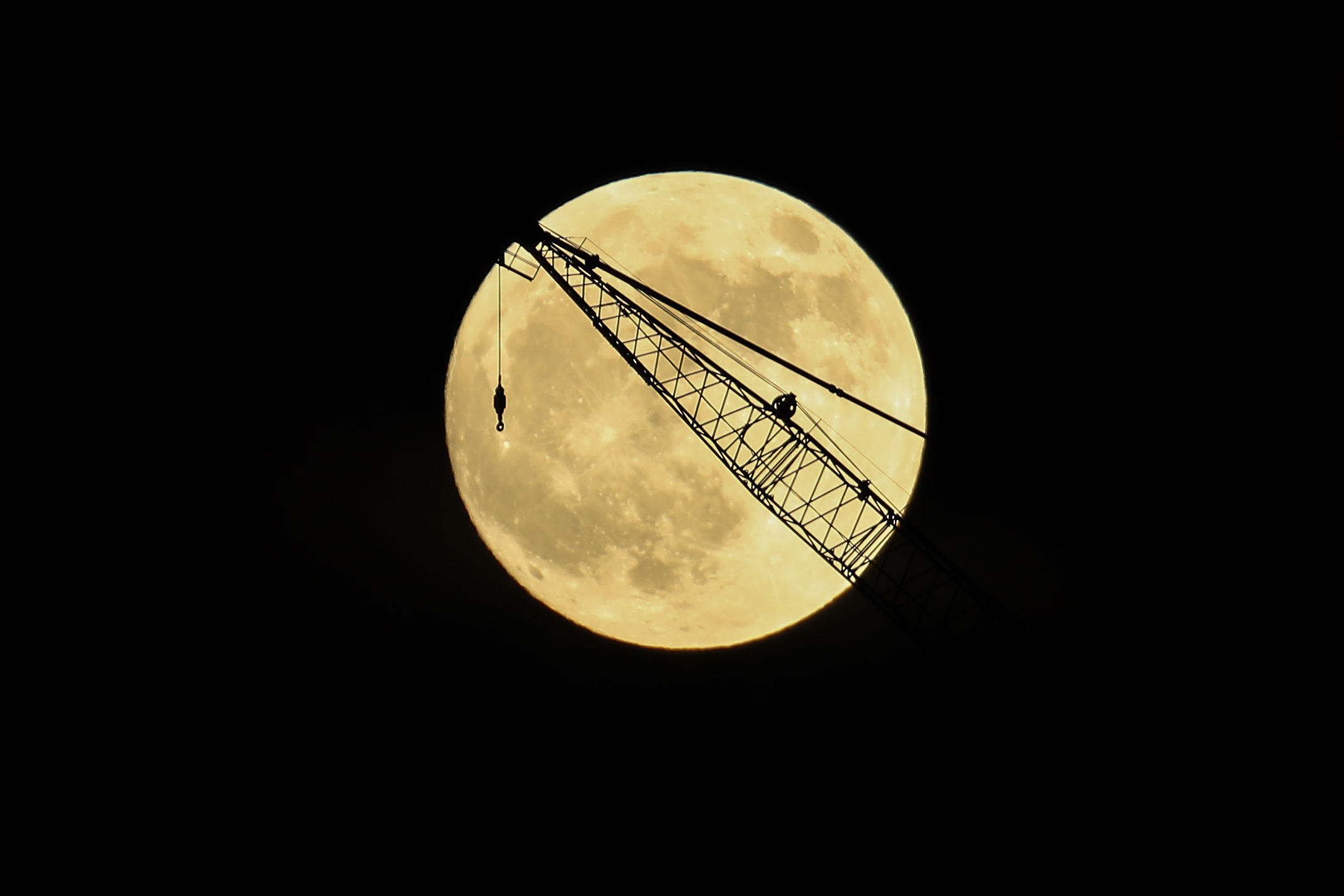 Photos: Beaver Moon 2020 shines in the night sky, coincides with penumbral lunar eclipse