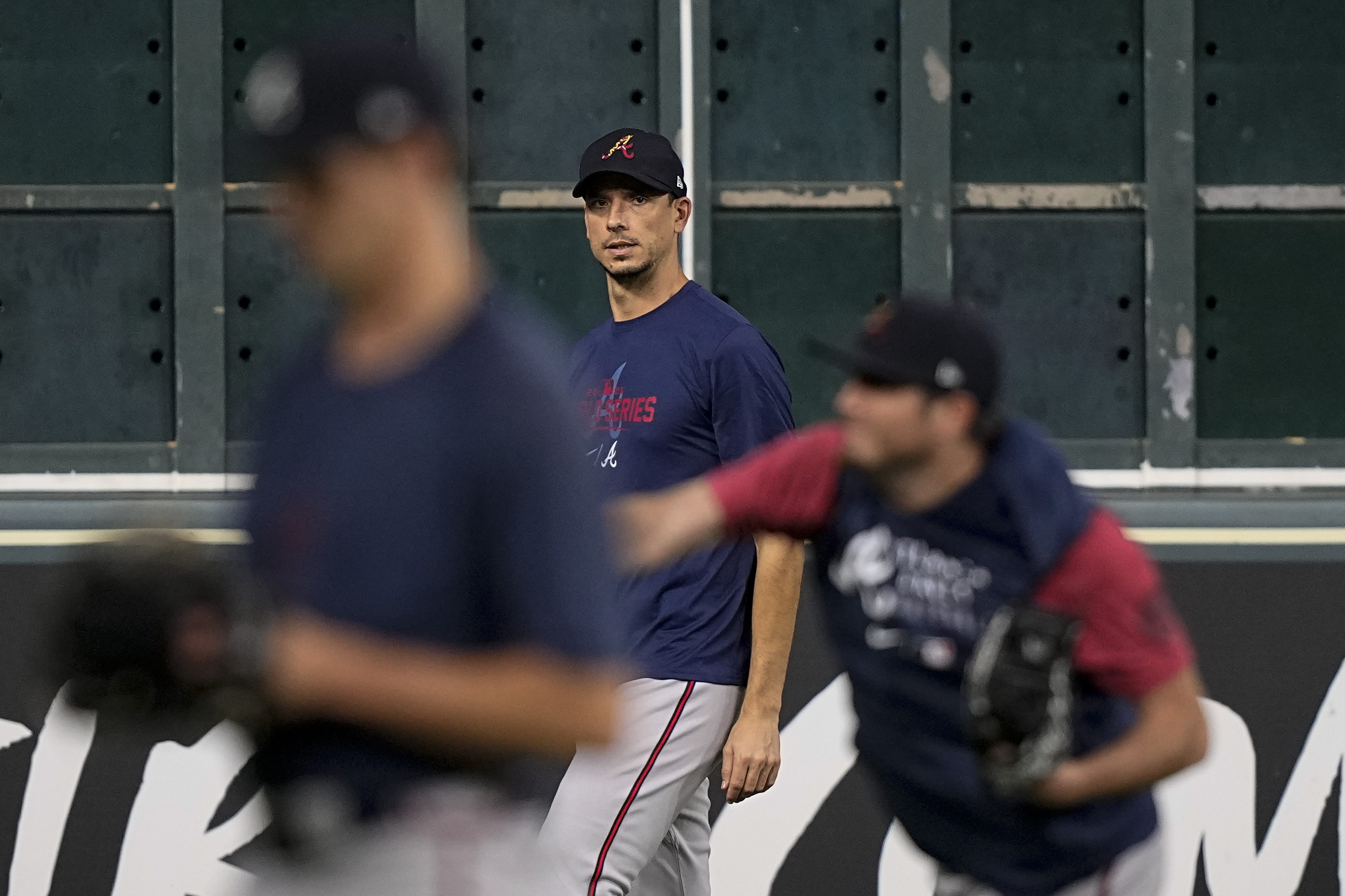 Photos: Braves, Astros stars work out ahead of World Series Game 1