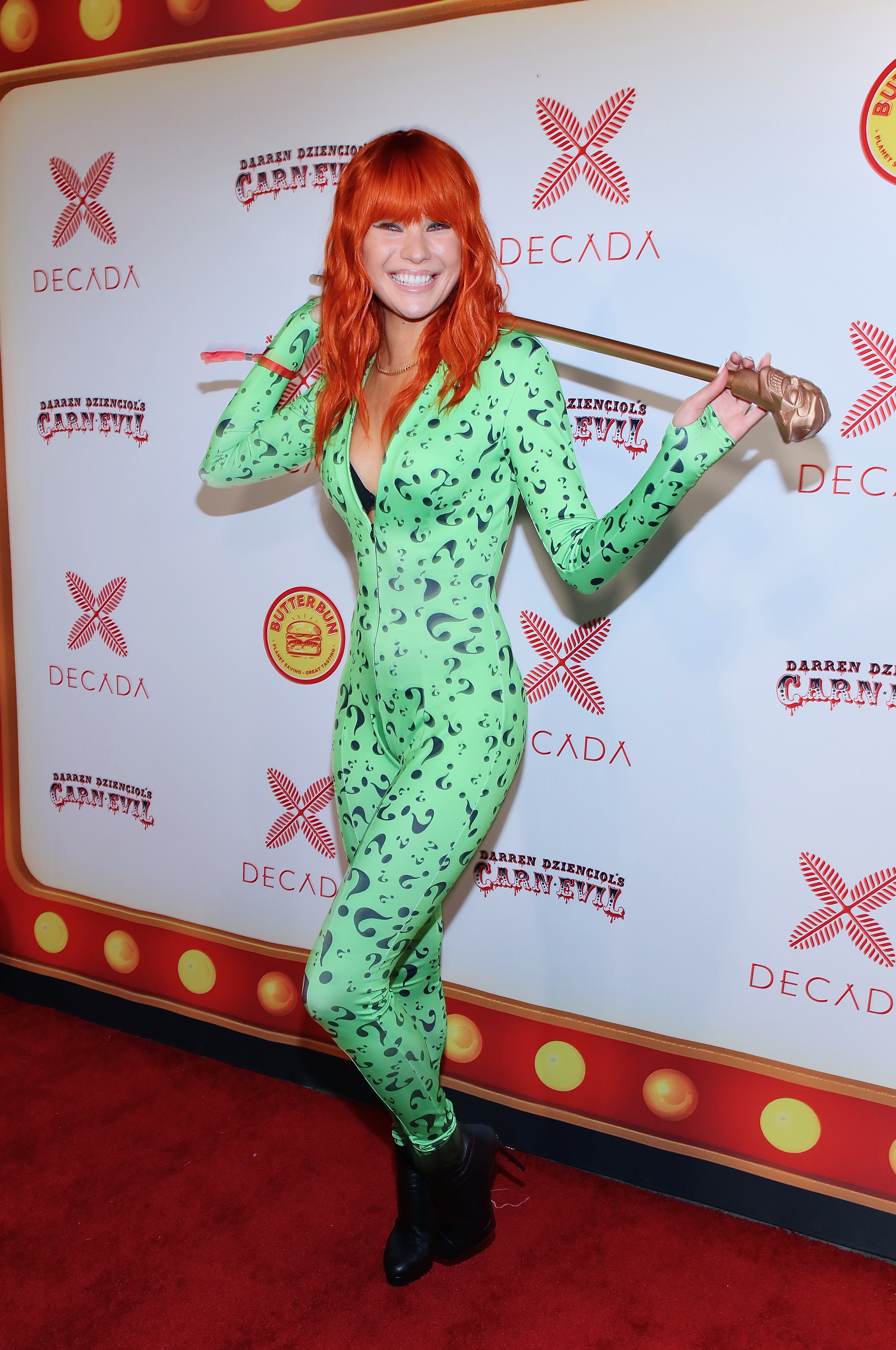 Photos: Celebrities show off costumes at CarnEvil Halloween Party 2021