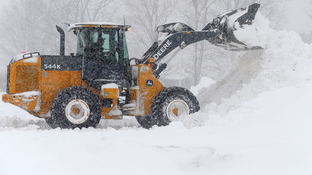 Intense Winter Storm Brings Multiple Feet Of Lake Effect Snow To Buffalo Area