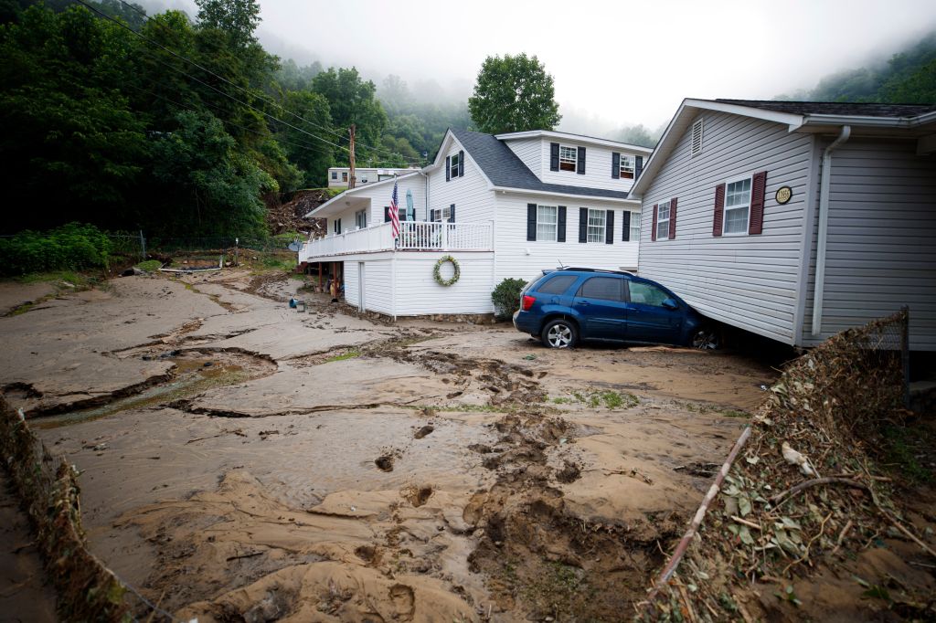 Photos: Virginia flooding washes out homes, roads