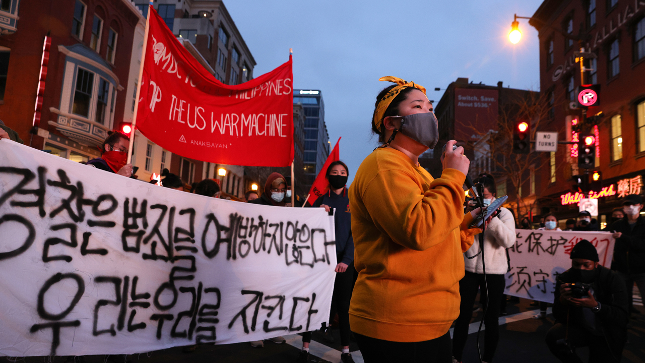 Photos: Demonstrations, vigils held across country in wake of Atlanta spa shootings