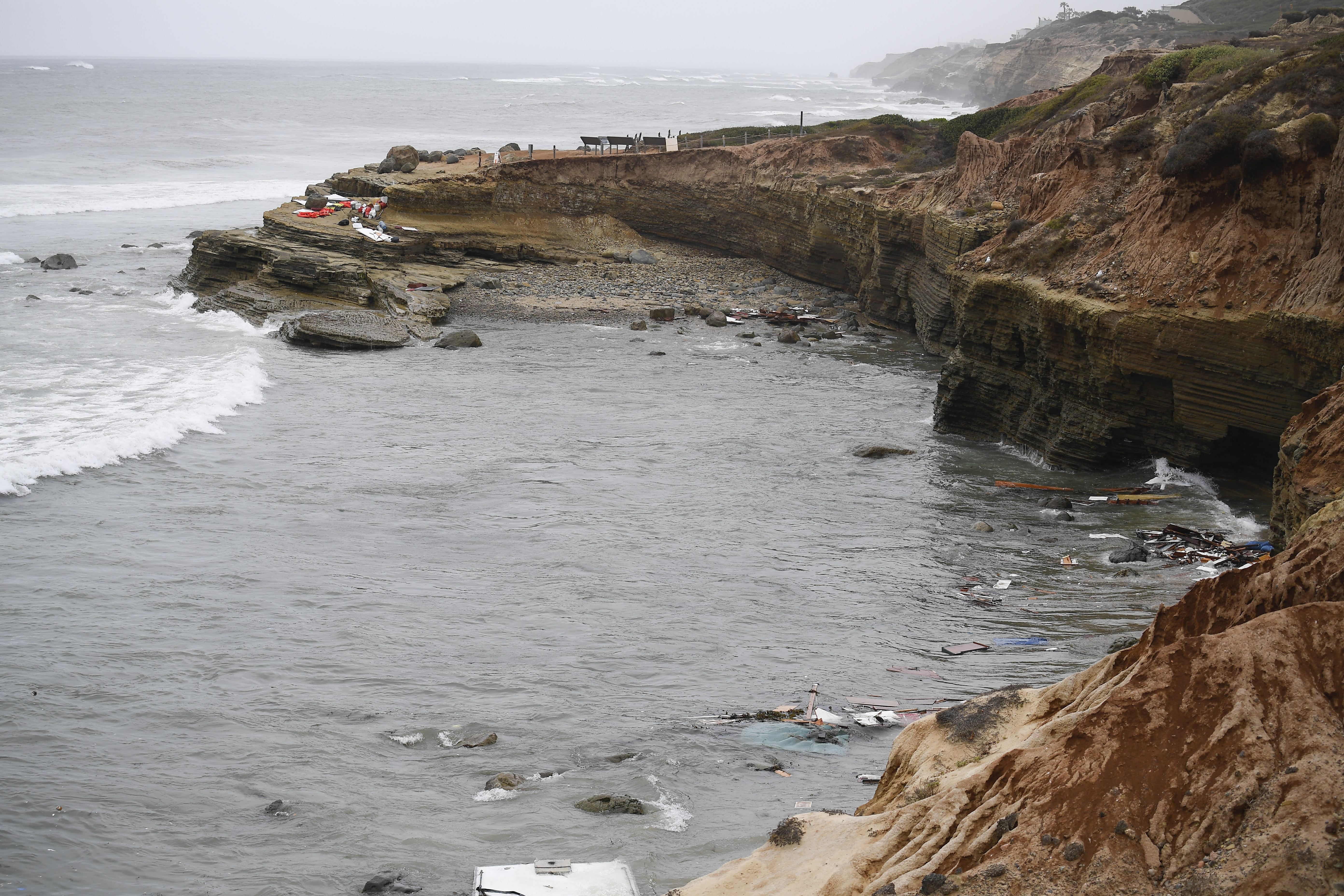 Photos: 4 dead after boat capsizes off San Diego in suspected human smuggling incident