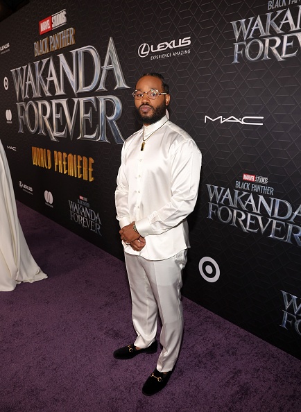 Photos: Rihanna, other stars shine on 'Black Panther: Wakanda Forever' red carpet