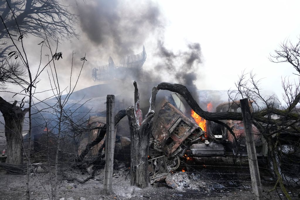 Photos: Russia attacks Ukraine as defiant Putin warns US, NATO