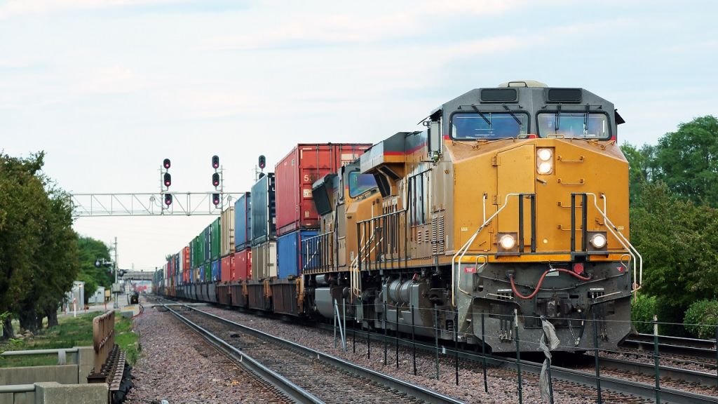 Train derails: