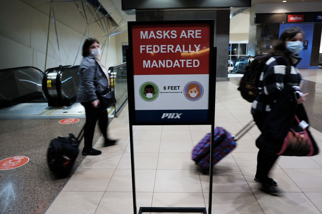 Mask mandate at airports