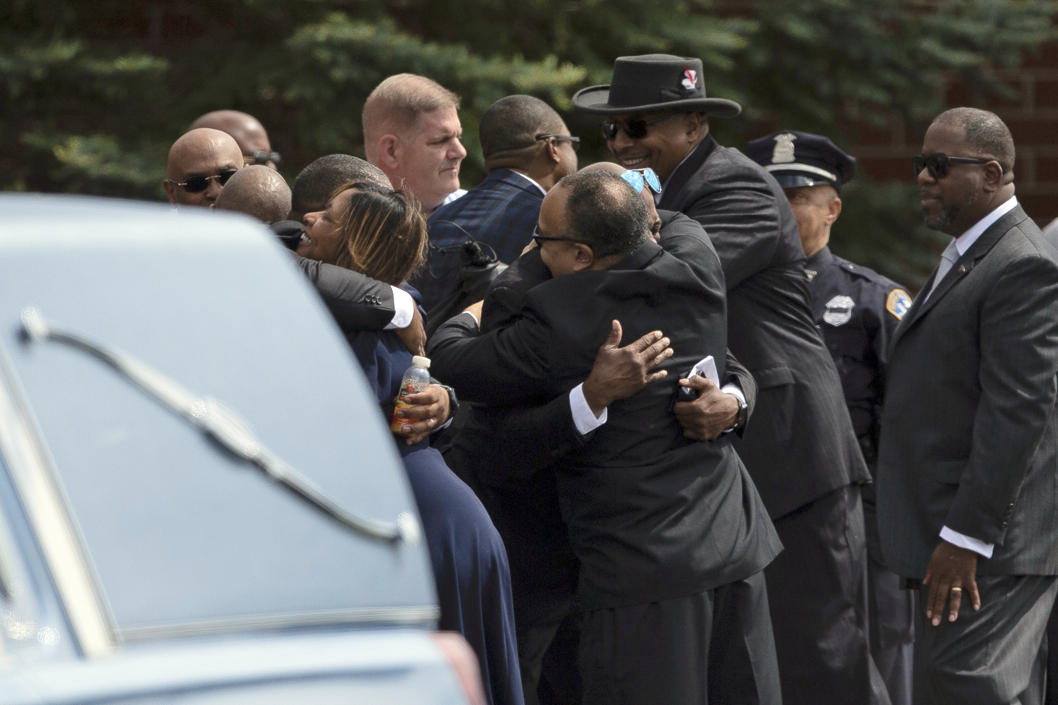 Photos: Aaron Salter Jr., retired Buffalo officer killed in mass shooting, honored at funeral