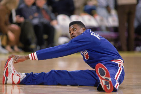 Dennis Hopson of the New Jersey Nets