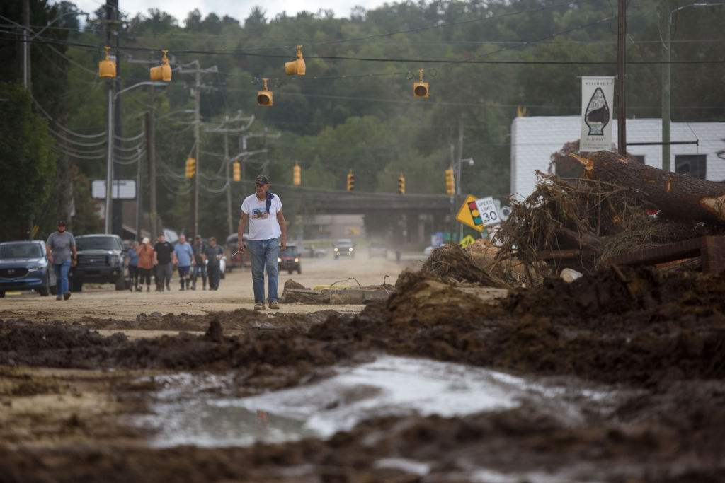 Storm Helene Causes Massive Flooding Across Swath Of Western North Carolina