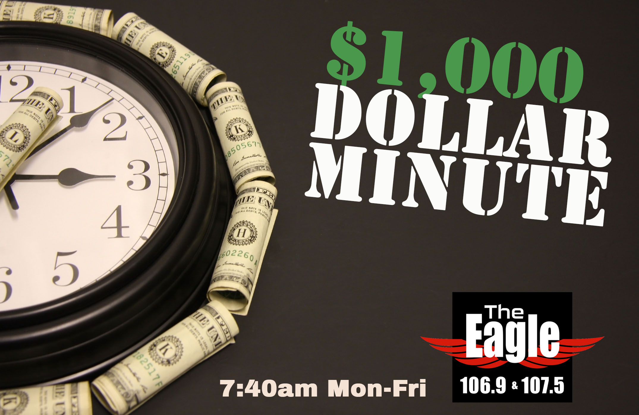 The Eagle’s Thousand Dollar Minute OFFICIAL RULES