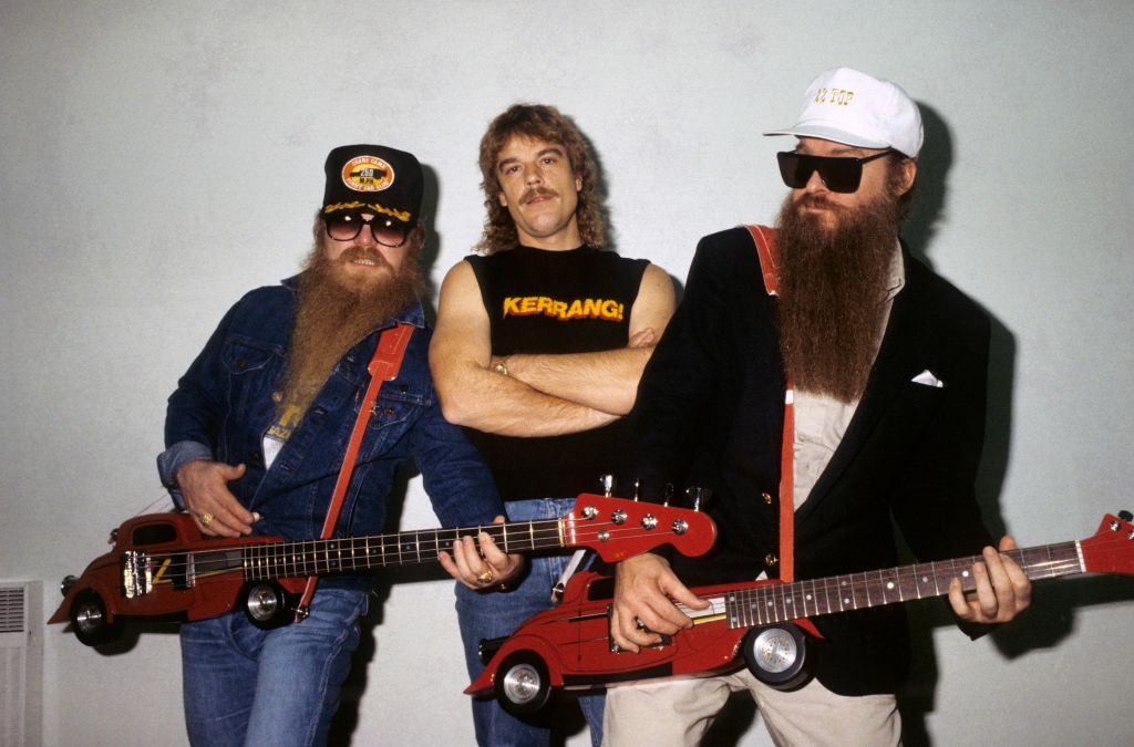 Photo of Dusty HILL and Billy GIBBONS and Frank BEARD and ZZ TOP