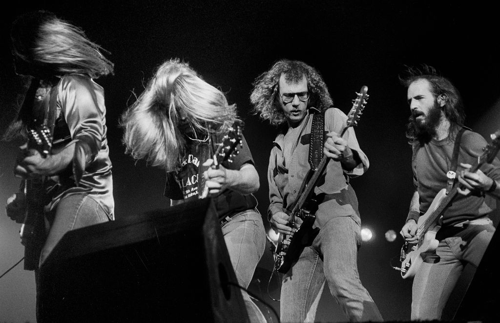 Molly Hatchet Performing On Stage