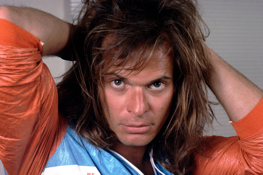 Singer David Lee Roth Portrait