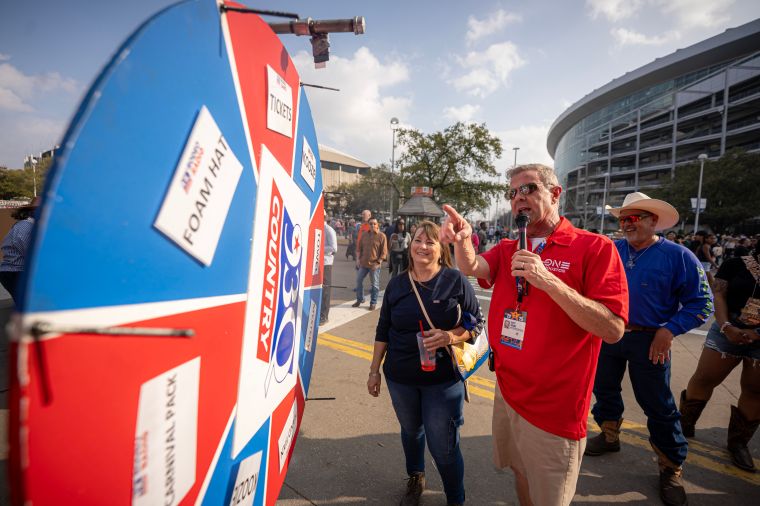 Scott Sparks and the 93Q Wheel of Rodeo