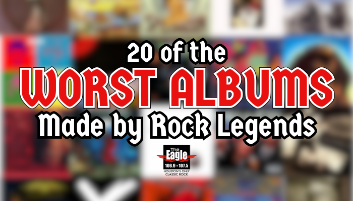 20 of the WORST Albums Made by Rock Legends