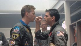 On the set of Top Gun