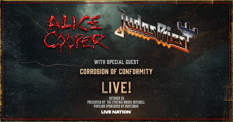 Alice Cooper & Judas Priest, October 26, 2025