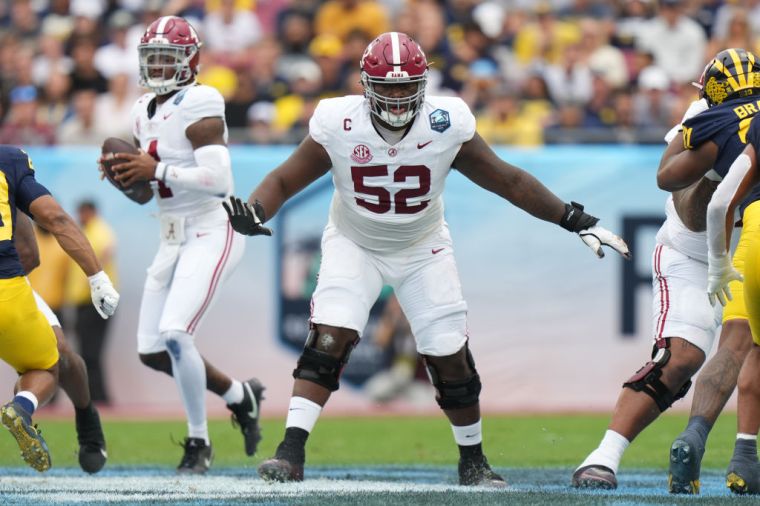 OL Tyler Booker (Alabama)