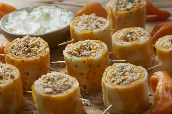 Buffalo Chicken Cheese Wraps
