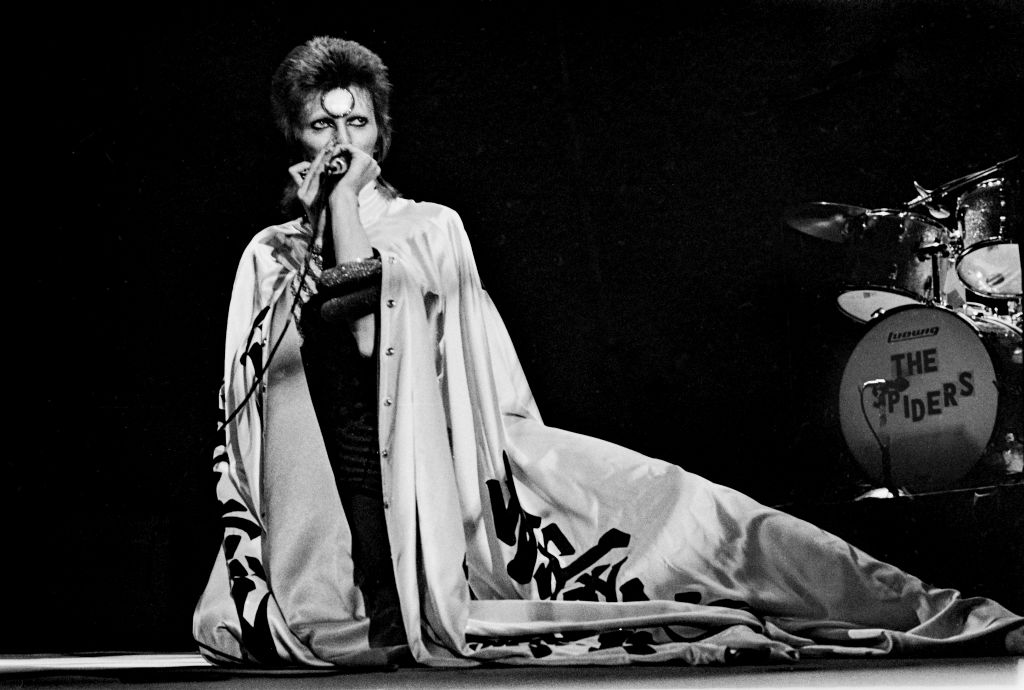 David Bowie Performs At Earl's Court