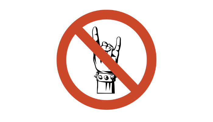 You cannot stop the rock and roll