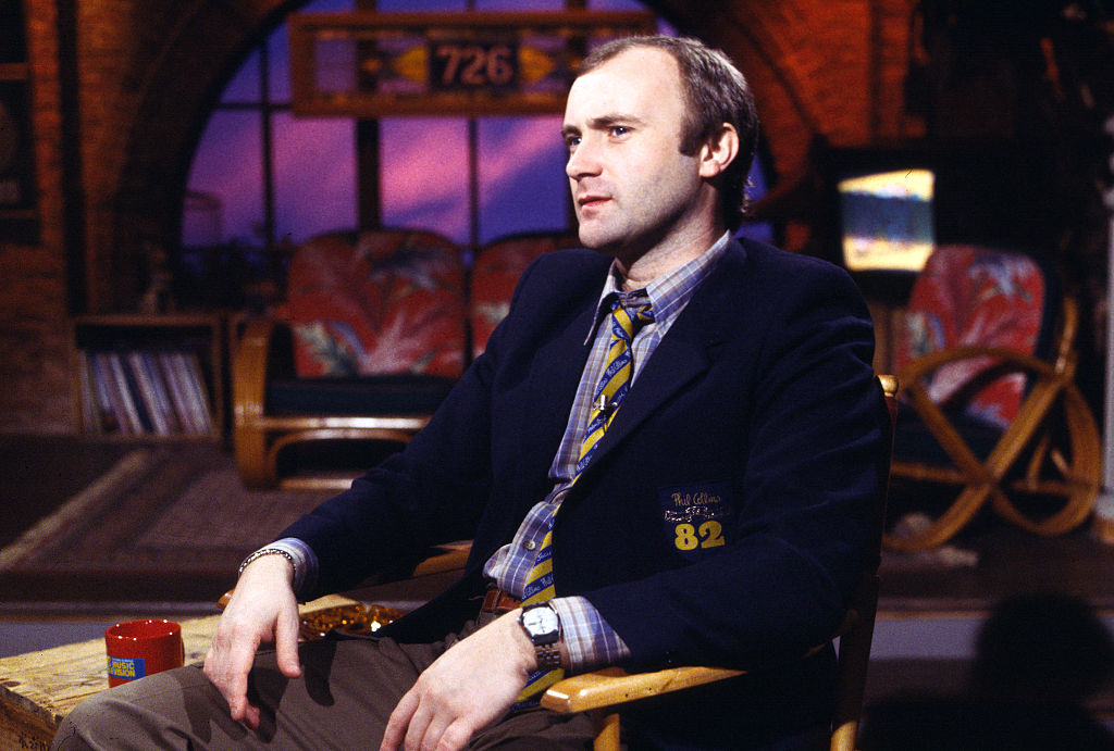Phil Collins Interviewed At MTV
